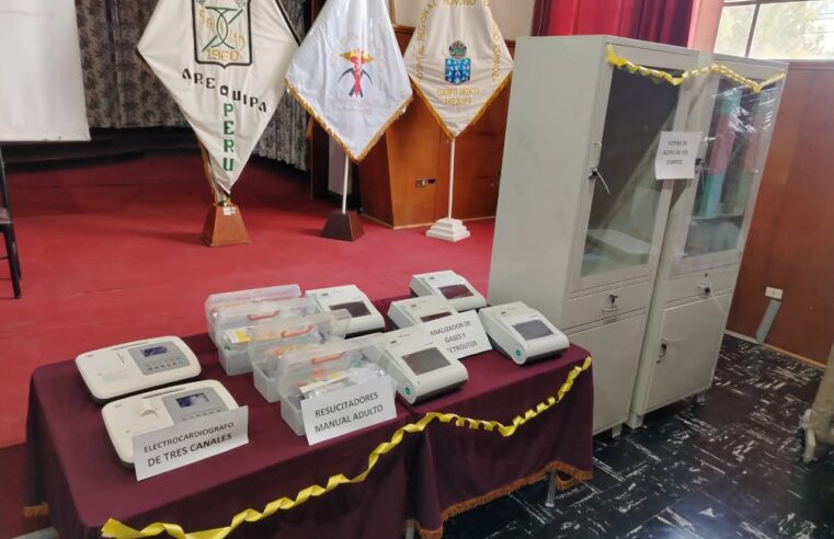 Hospital Honorio Delgado recibe mobiliario mientra espera adquisición de equipos médicos