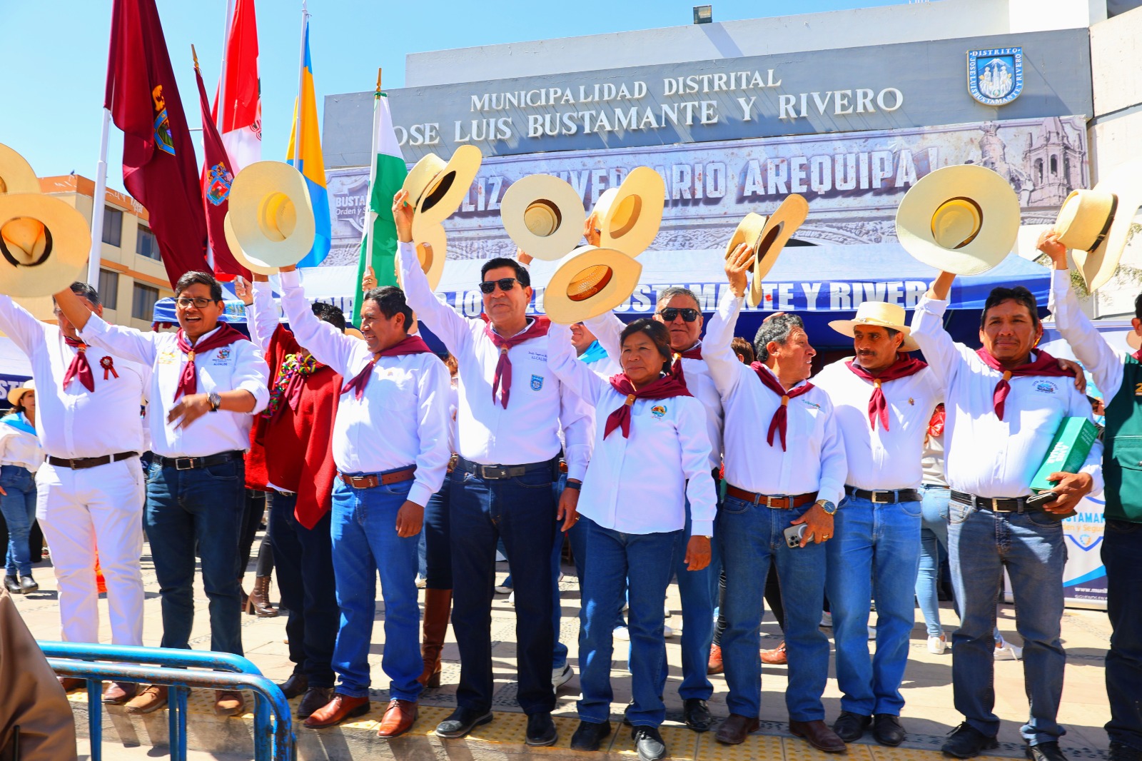 Bustamante saluda a Arequipa con Entrada de Ccapo y pascana