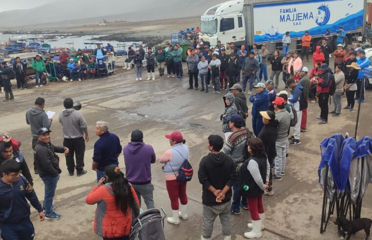 Pescadores del sur alistan paro indefinido exigiendo cuota diferenciada de pota