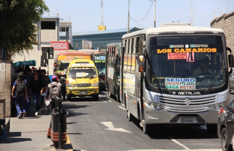 Gerencia de Transporte Urbano busca recuperar el orden vial