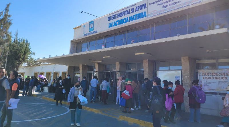 Crisis del HDE: camas insuficientes y pacientes en espera constante