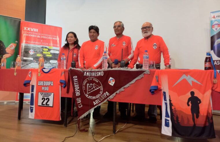 Todo listo para la competencia de ascenso al Misti este fin de semana