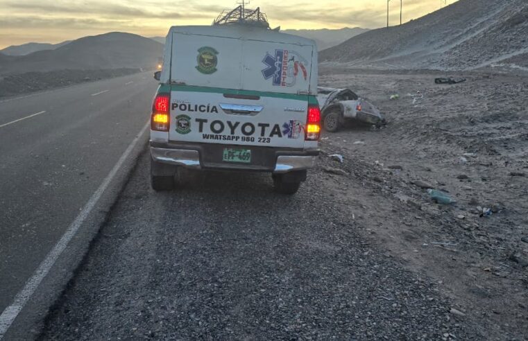 Accidente en La Joya deja un muerto y un herido