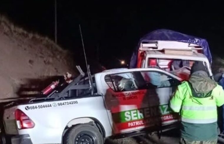 Tres fallecidos y seis heridos en dos accidentes de tránsito