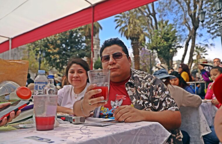 Más de dos mil litros de chicha de güiñapo se venderán en festival