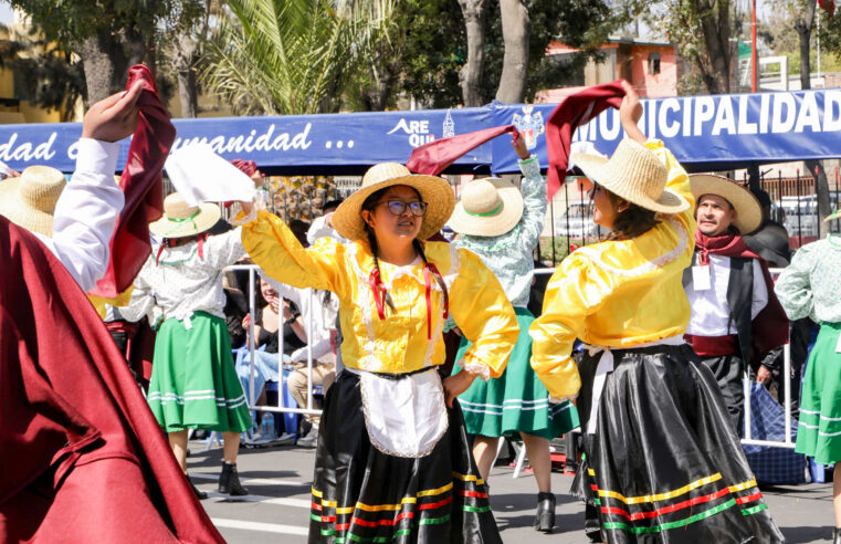 La fiesta de los arequipeños se traslada a la Av. Independencia
