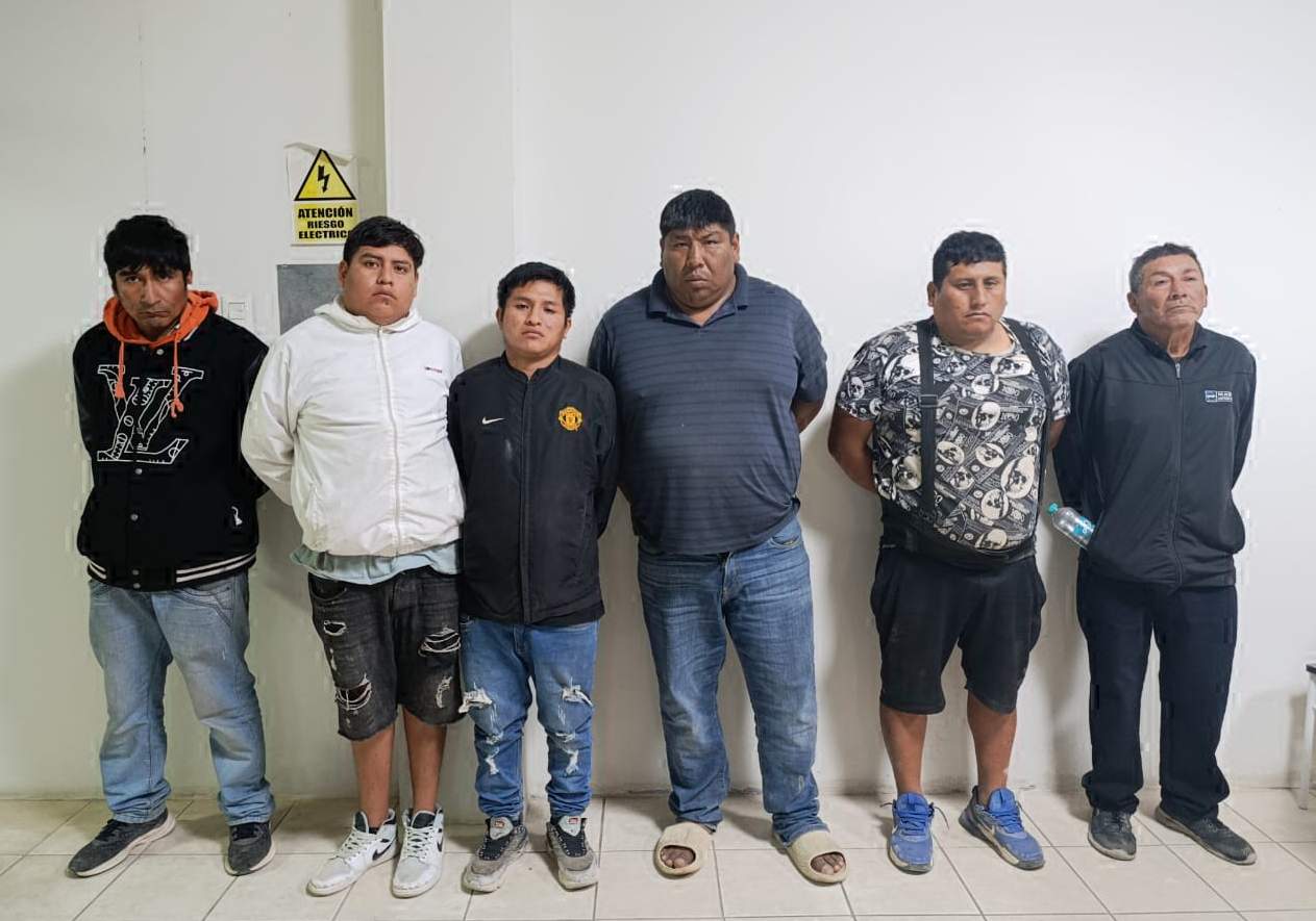 Capturan a 18 presuntos miembros de banda criminal “Los chamacos”