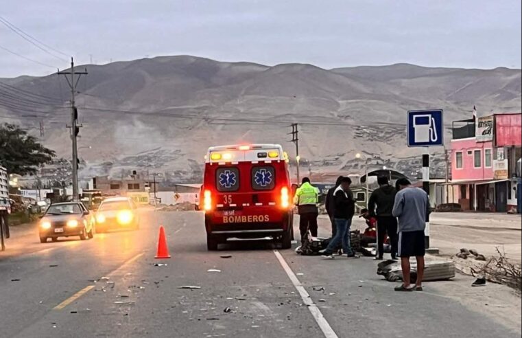 Motociclista fallece tras choque en Camaná