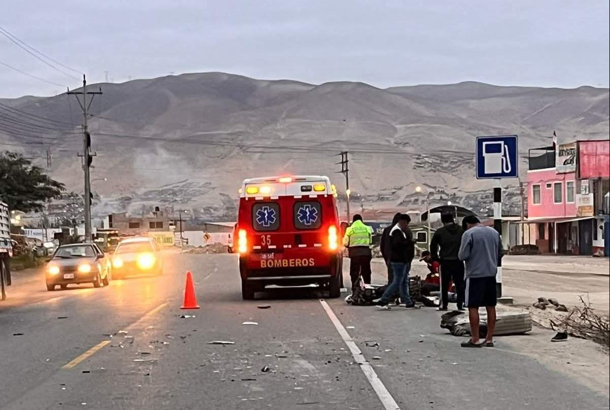 Motociclista fallece tras choque en Camaná