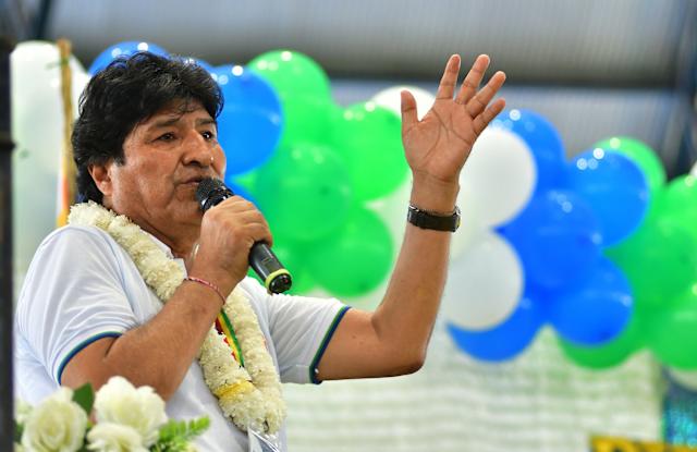 Morales: «Arce planea fugarse a Venezuela»