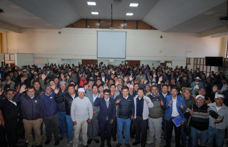 Transferirán 4 millones de soles para centros poblados de Puno