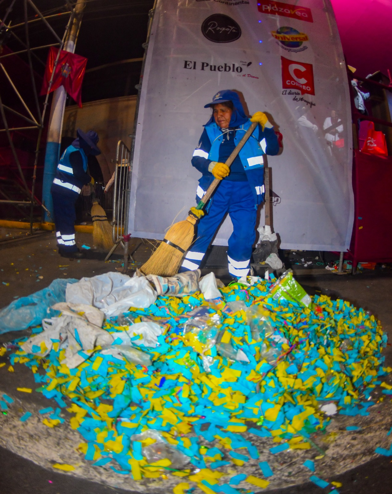 Recolectan 19 toneladas de residuos tras el Corso de la Amistad