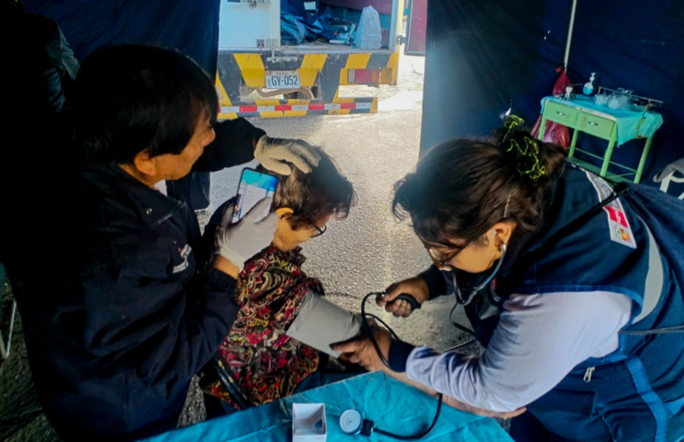 Más de 250 atenciones en salud se brindaron durante el corso