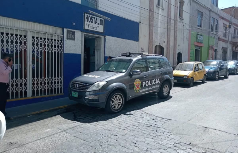 Hallan cadáver en hostal del Cercado de Arequipa