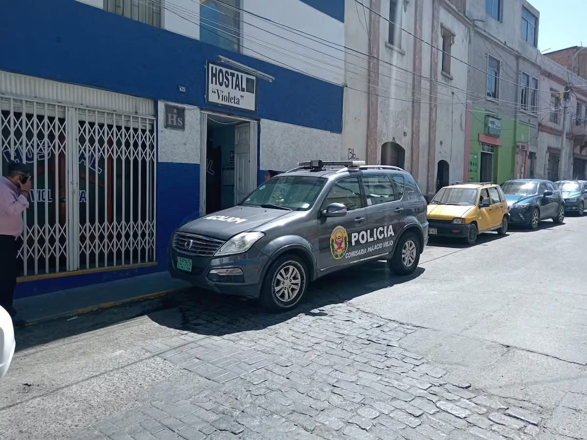 Hallan cadáver en hostal del Cercado de Arequipa