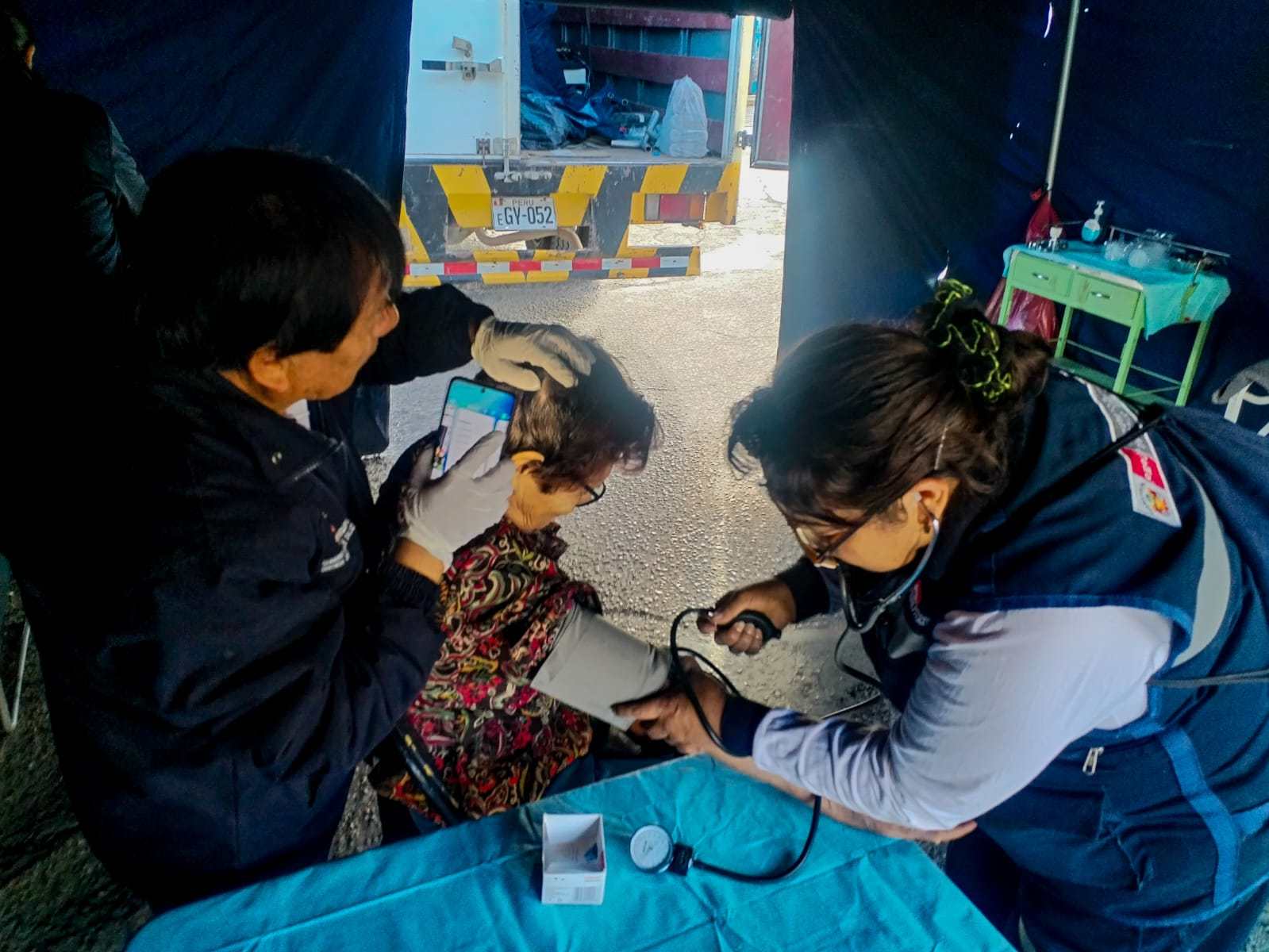 Más de 250 atenciones en salud se brindaron durante el corso