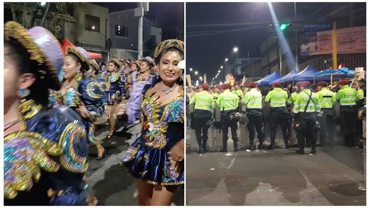 NO INFILTRADOS. Entre grupos de sayas y caporales debe respetarse