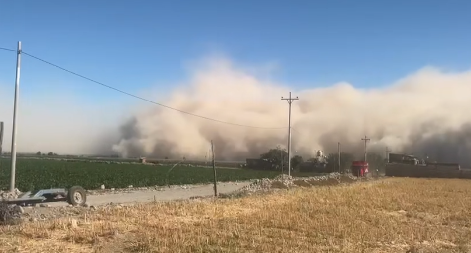 Población de Majes retoma la calma tras fuertes vientos