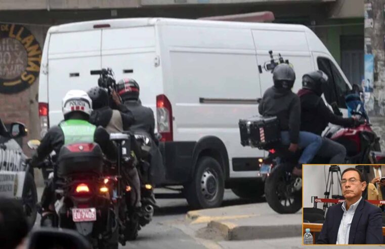 Martín Vizcarra fue recluido en el penal de Barbadillo en Ate