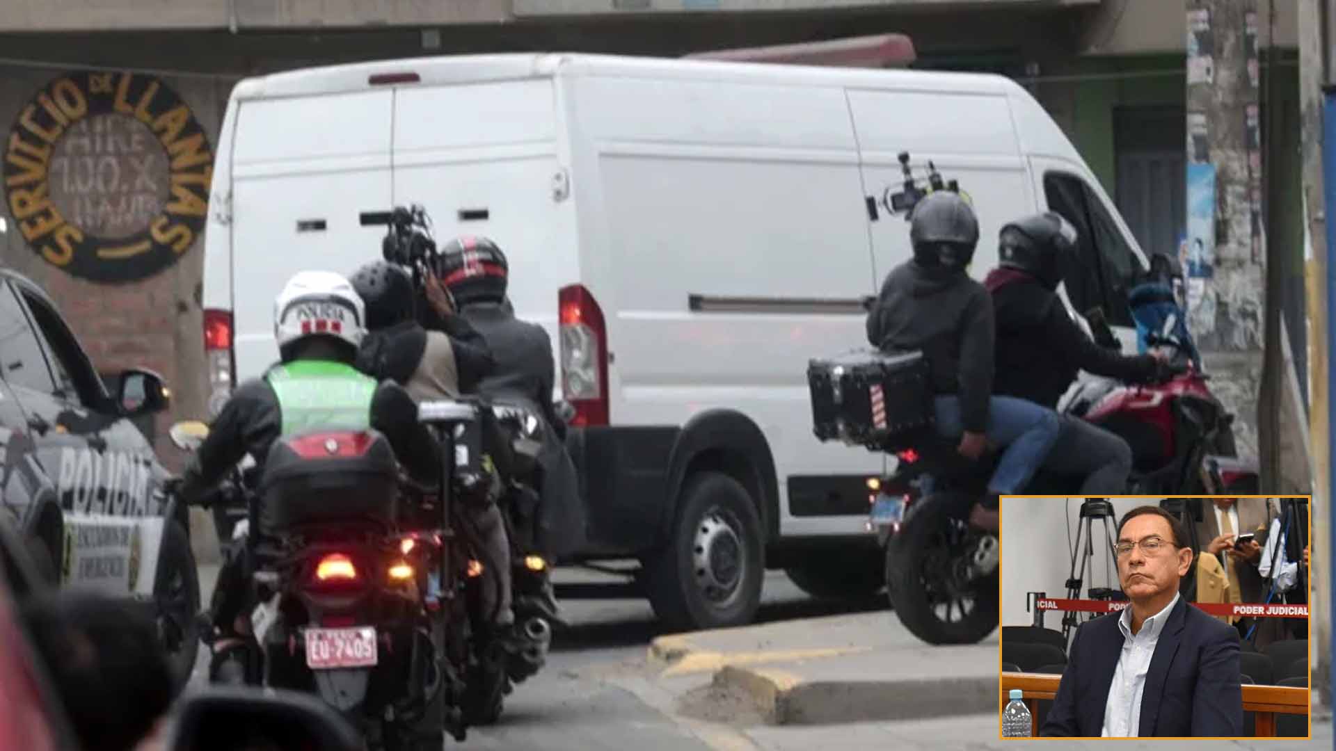 Martín Vizcarra fue recluido en el penal de Barbadillo en Ate