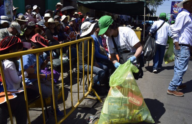 Un “ejército” verde recogerá residuos en el Corso de la Amistad para reciclar
