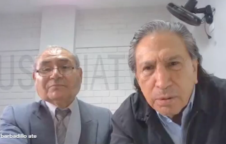 Alejandro Toledo llora en audiencia y Dice que presenta sangrado severo