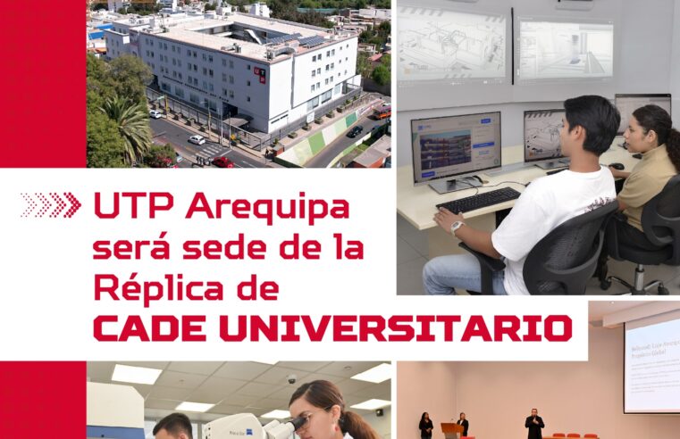 LA RÉPLICA DE “CADE UNIVERSITARIO 2025: ¡CIUDADANÍA ACTIVA! ¡DEMOCRACIA VIVA!” LLEGA A LA CIUDAD DE AREQUIPA JUNTO A LA UTP