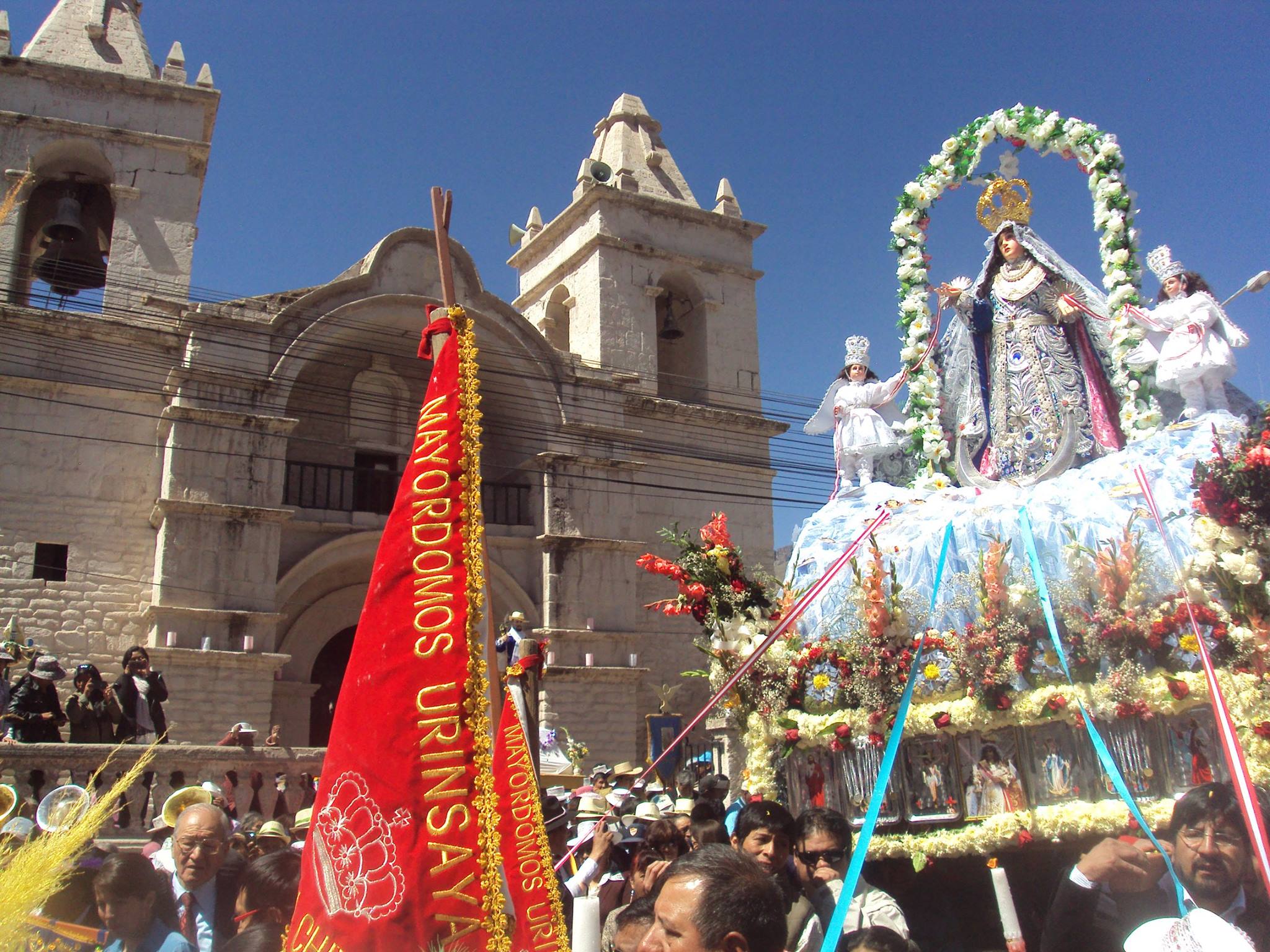 Festividad de la Virgen de la Asunta en Chivay