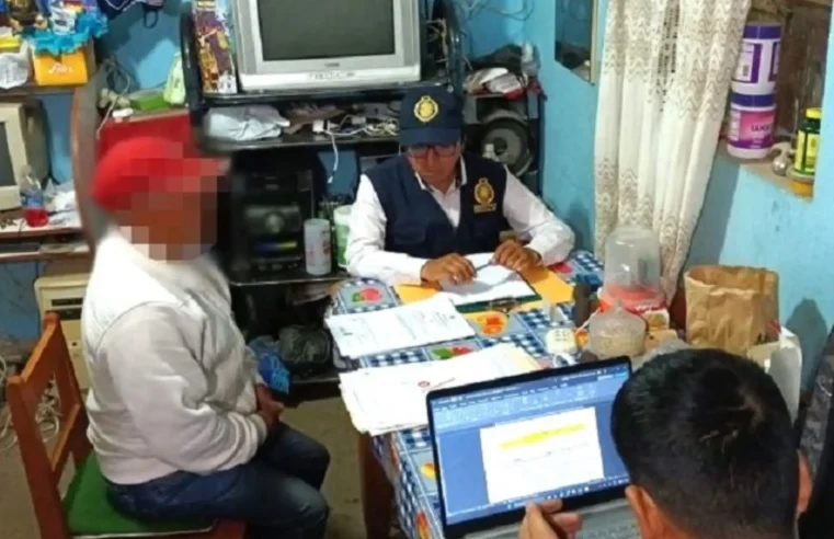 Desarticulan presunta organización criminal que usurpaba terrenos