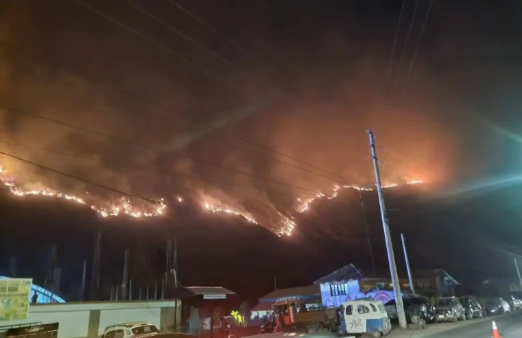 Incendio forestal en el Valle Sagrado de los Incas afecta a dos distritos