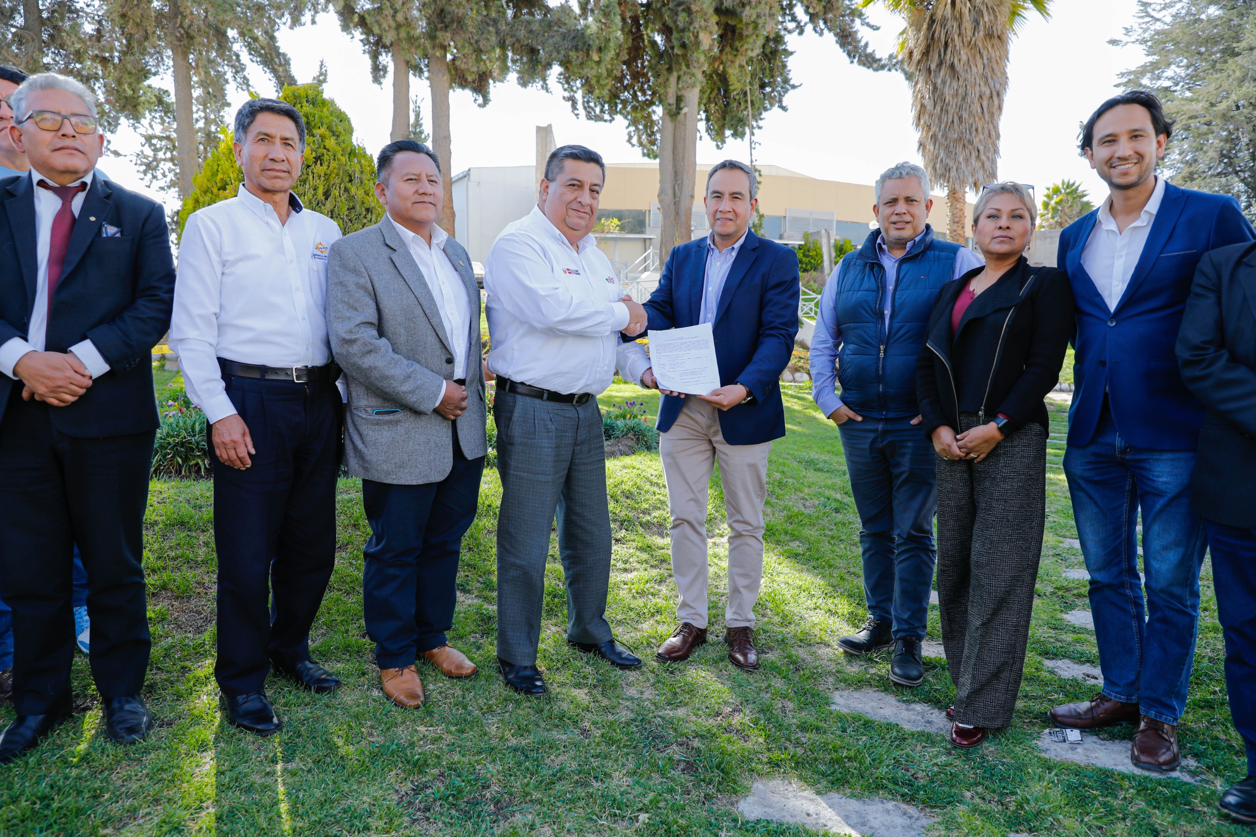 Transfieren campo ferial Cerro Juli al Gobierno Regional