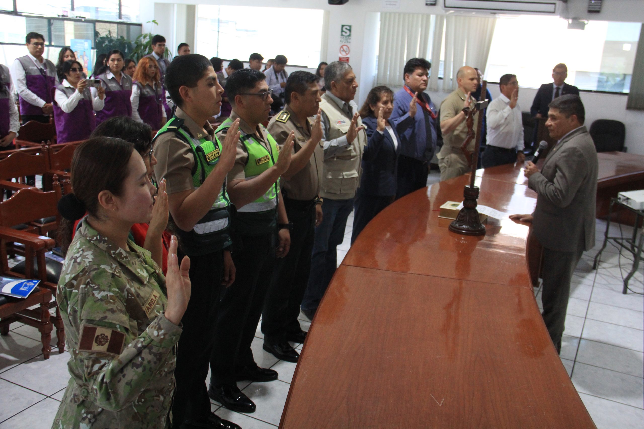 Juramentó comité de apoyo para censo nacional 2025