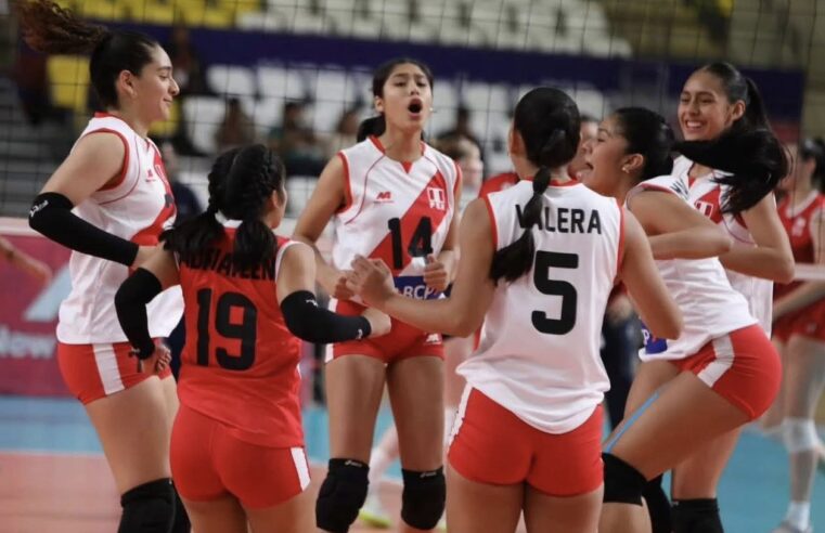 Perú subió al podio en el Sudamericano de Vóley sub-17
