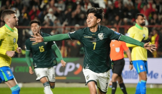 Bolivia le ganó a Brasil y logró pasar al «repechaje» por el Mundial