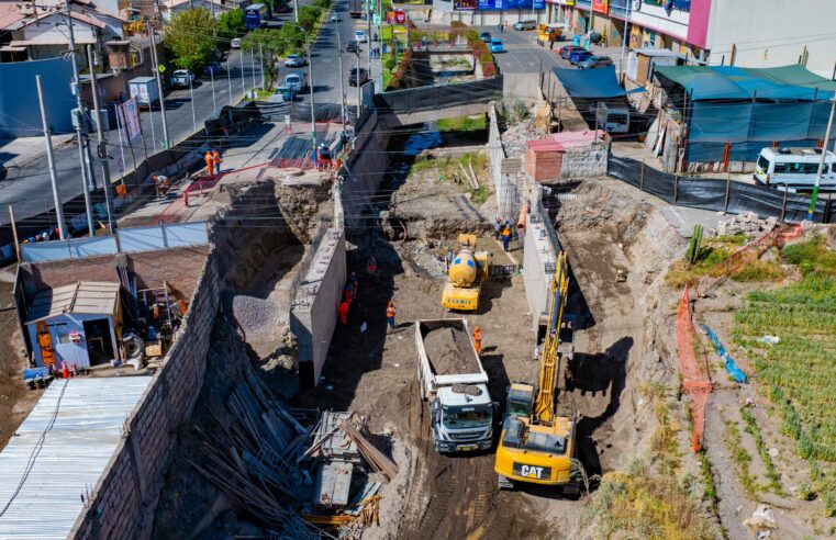 Puente Gunther tiene 50% de avance y beneficiará a más de 130 mil vecinos