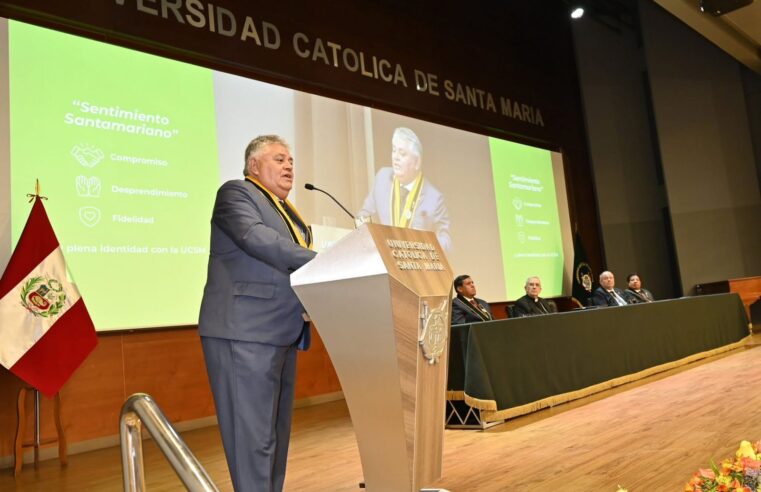 UCSM celebra 64 años con innovación, sostenibilidad e internacionalización