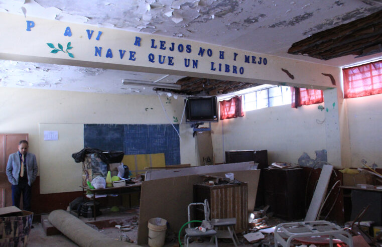 Demolición del pabellón de la I.E. Julio C. Tello es incierta