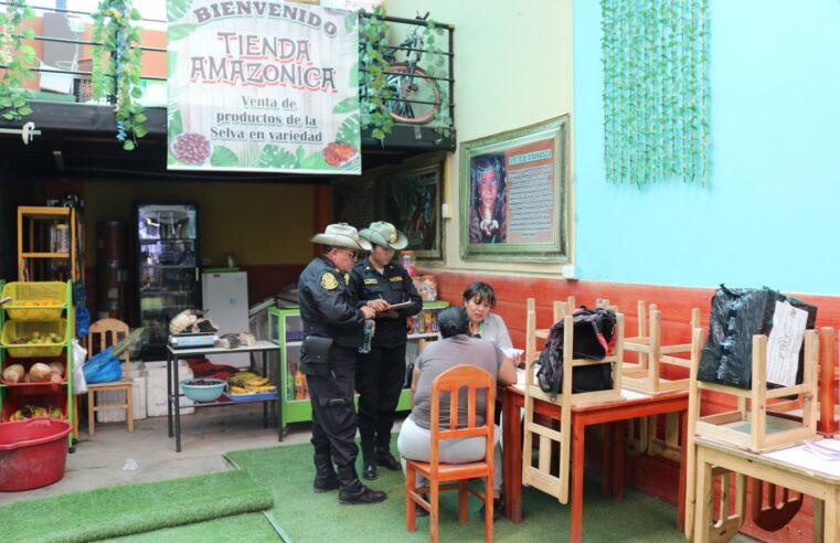 Serfor y PNP decomisan carne de lagarto en restaurante amazónico