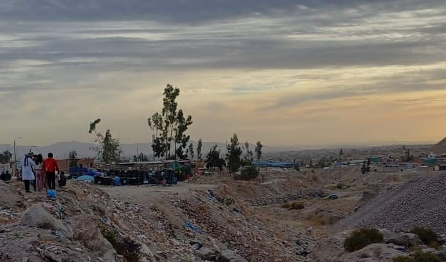 Hallan cadáver en quebrada de Cerro Colorado