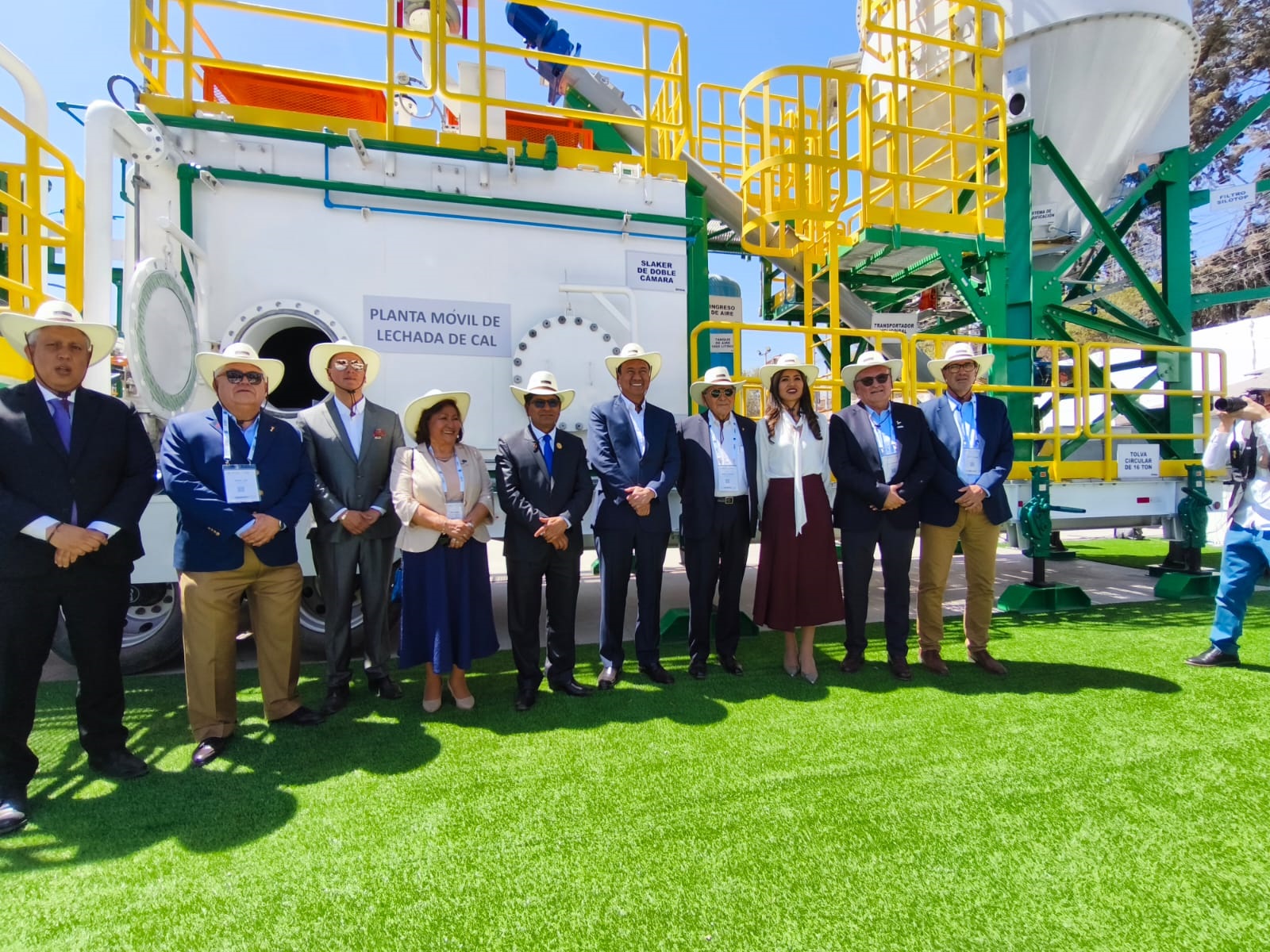 Primera planta móvil de lechada de cal: innovación que revoluciona la minería