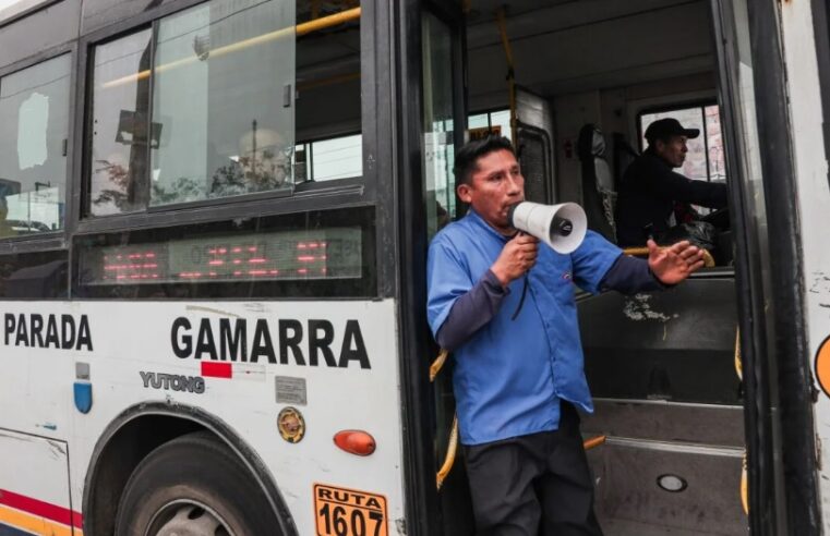 Más de 70 empresas de transporte convoca a paro por inseguridad