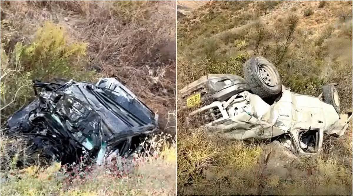 Volcadura de camioneta deja 3 fallecidos y 4 personas heridas