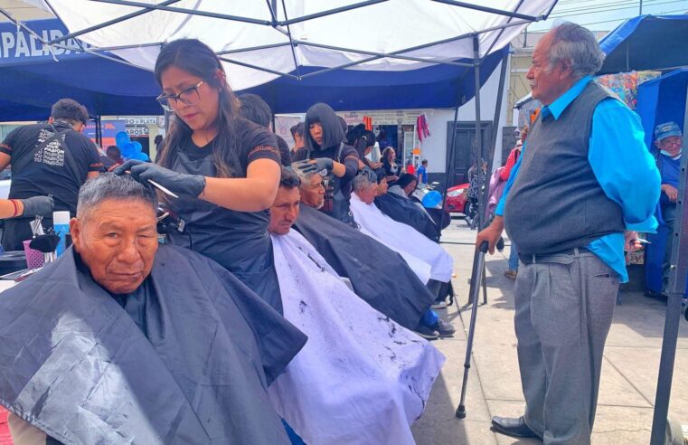 Alta demanda tuvo servicio gratuito de corte de pelo