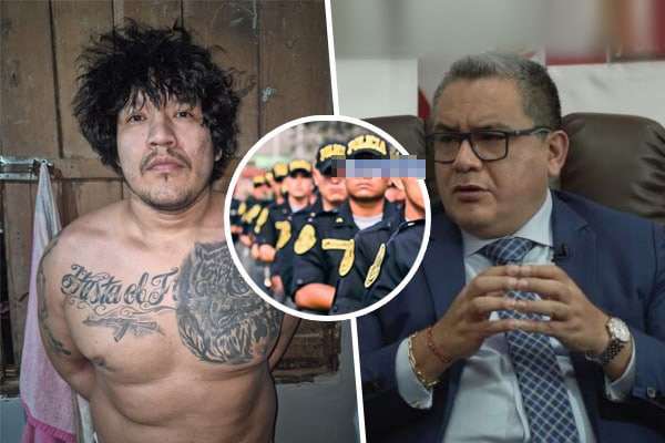 ‘El Monstruo’: identifican a policías peruanos que alertaban a delincuente