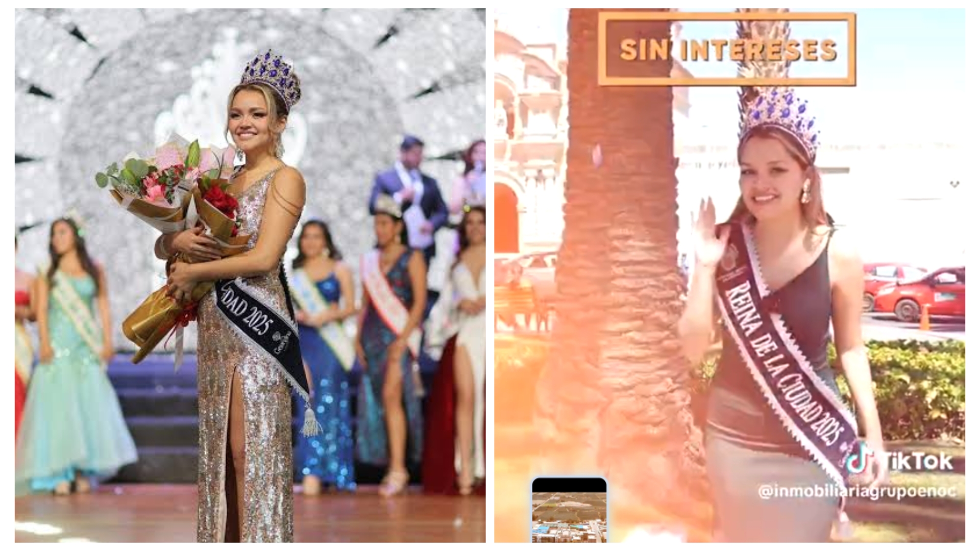 Reina de Arequipa no puede usar el título para vender terrenos