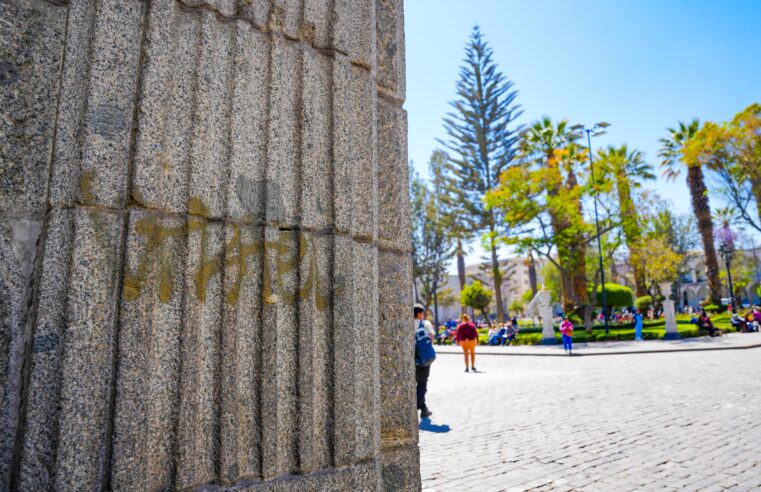 Multas de 5,350 soles y denuncia penal por dañar el Centro Histórico
