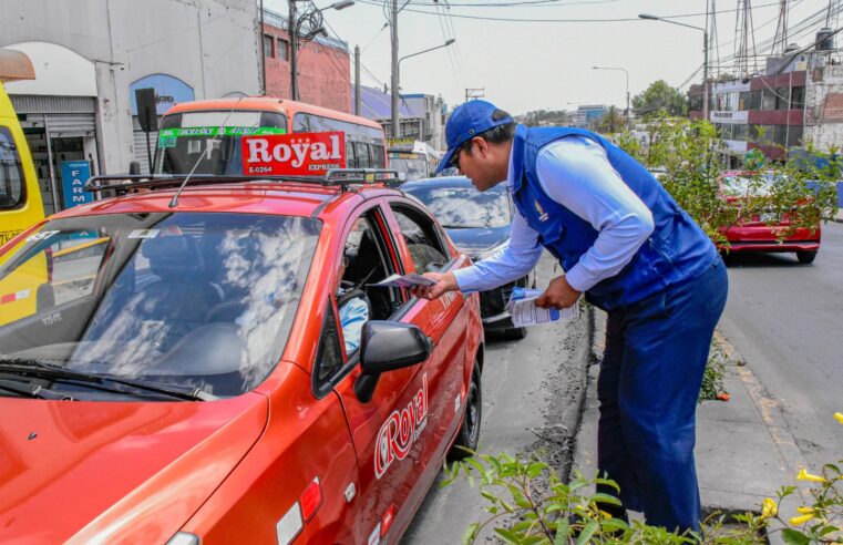 MPA sensibilizó a 260 ciudadanos sobre la emisión de gases contaminantes