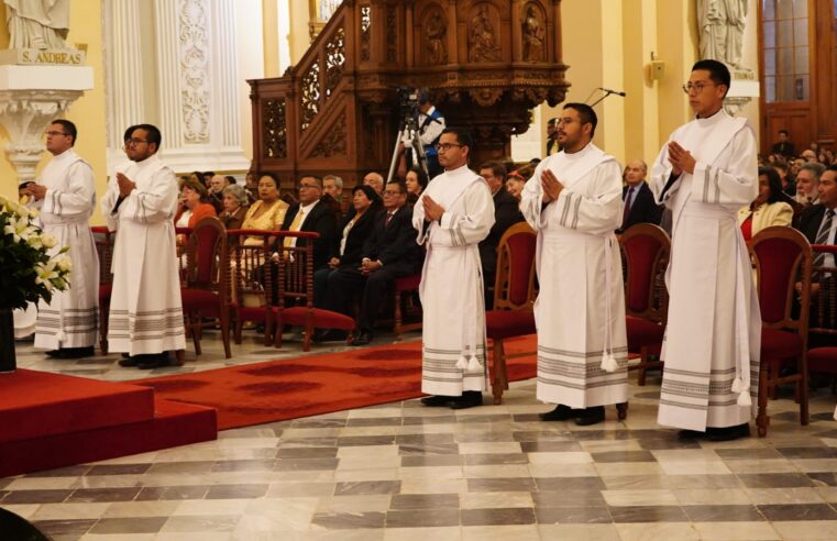 Ordenación presbiteral en la fiesta de los Santos Arcángeles