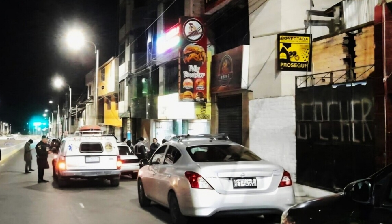 Delincuentes roban más de S/10 mil en medio de balacera