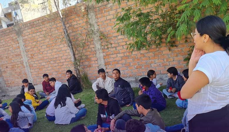 Fe reflejada en la cuadrilla de niños y jóvenes del Señor de los Milagros